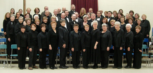 Photo of East Range Choral Society from March 2005