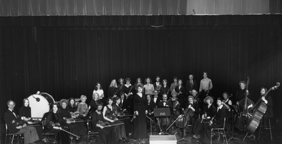 Photo from inaugural season of the mesabi community orchestra