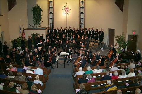 Photo from the Palm Sunday Concert, April 2000